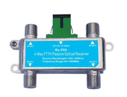 4-Way FTTP Passive Optical Receiver