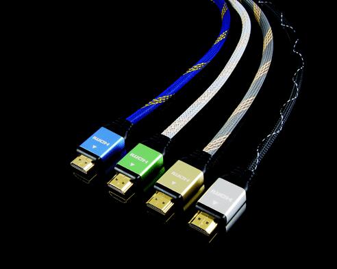 TSM-HC0035 ,HDMI CABLE, HDMI 2 0 4K GOLD PLATED PLUG ,4096*2160 , 1080P WITH LOGO ALUMINUM PLUGS , NYLON MESH