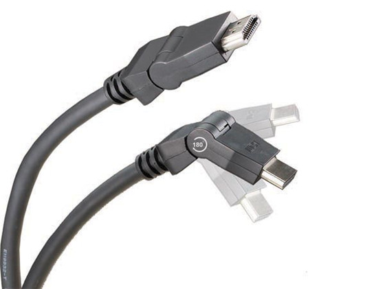 HDMI MALE TO MALE 1080P 2.0 ROTATING PLUGS