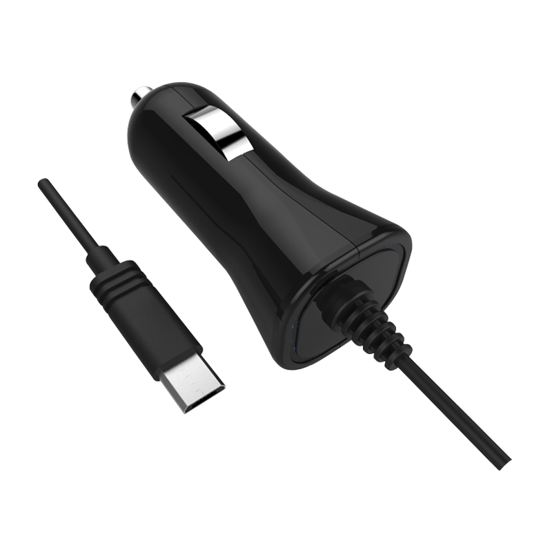 12W Car Charger with Coiled cable 2.4A CAR Chargers CHANGZHOU TOPMAX TECH CO.,LTD