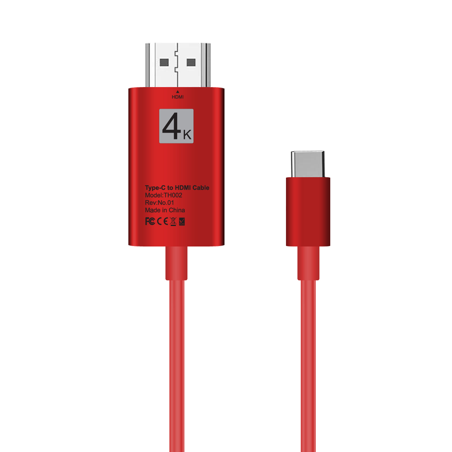 USB Type-C 3.1 Male to HDMI Female Cable